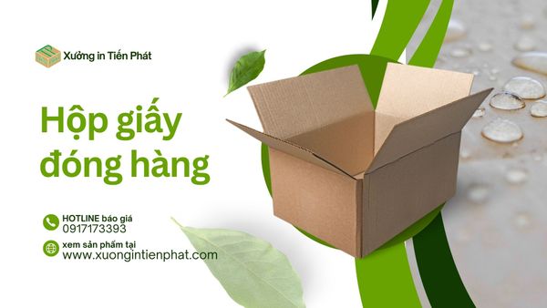 Mách bạn 10 địa chỉ cung cấp hộp giấy đóng hàng giá rẻ tại TPHCM