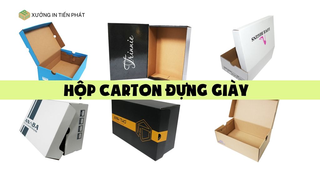 Hộp Carton đựng Giày Dép chất lượng, Giá Tốt Tại TPHCM