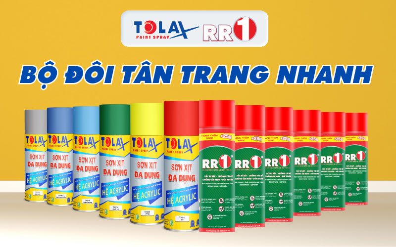 Bộ Đôi RR1 & Tolax: Làm Sạch – Chống Rỉ – Làm Mới Bề Mặt Chỉ Với Vài Bước Đơn Giản