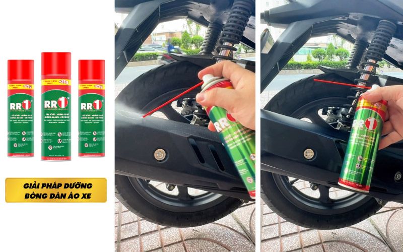 RR1: Giải Pháp Dưỡng Bóng Dàn Áo Xe, Bảo Vệ Lâu Dài