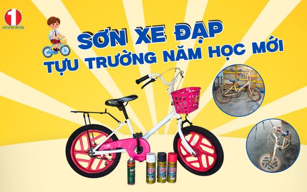 RR1 Và Sơn Xịt Tolax: Bộ Đôi Hoàn Hảo Tân Trang Xe Đạp Cũ