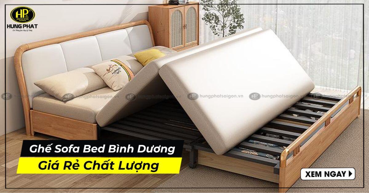 Ghế Sofa Bed Bình Dương Giá Rẻ Chất Lượng