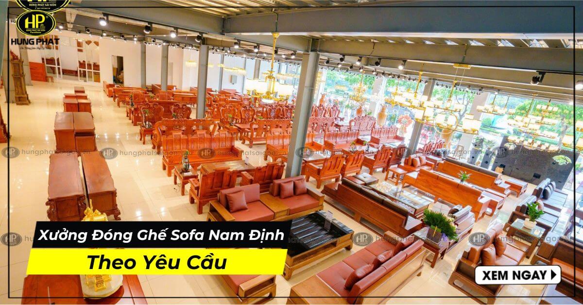 Xưởng đóng ghế sofa Nam Định theo yêu cầu