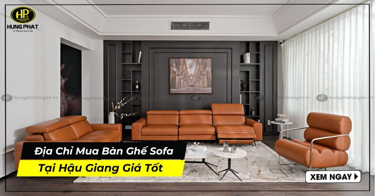 Địa Chỉ Cửa Hàng Bàn Ghế Sofa Tại Hậu Giang Giá Tốt