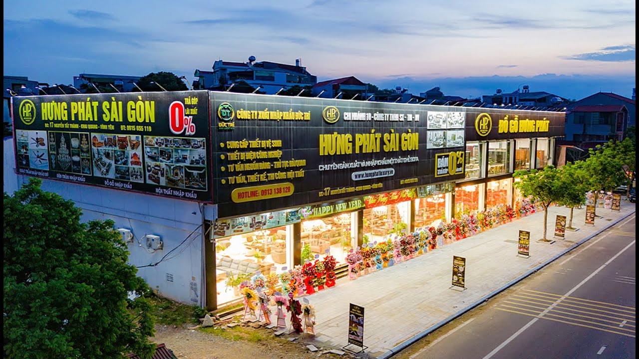 Hưng Phát Sài Gòn Khai Trương Showroom Tại Vĩnh Yên Vĩnh Phúc