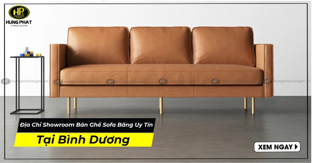 Địa Chỉ Showroom Bán Ghế Sofa Băng Uy Tín Tại Bình Dương