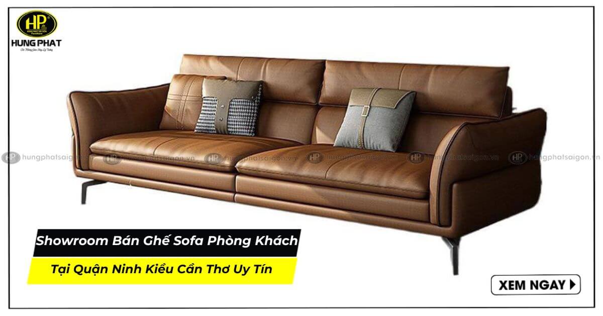 Showroom bán ghế sofa phòng khách tại quận Ninh Kiều Cần Thơ uy tín