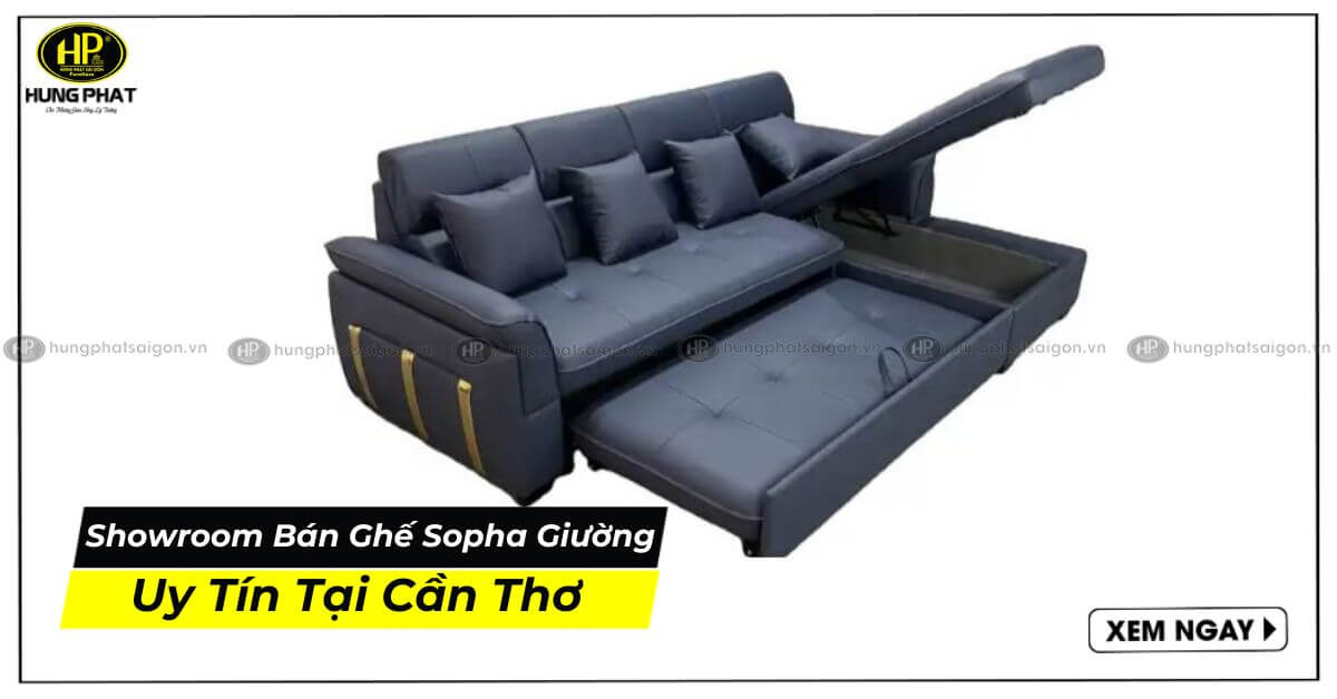 Showroom bán ghế sopha giường uy tín tại Cần Thơ