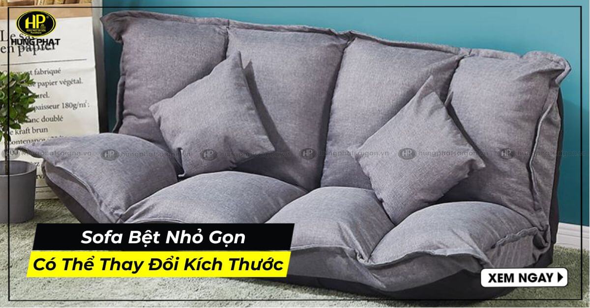 Sofa Bệt Nhỏ Gọn Giá Tốt Tại Xưởng Thay Đổi Được Kích Thước