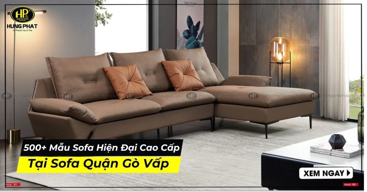 500+ Mẫu Sofa Hiện Đại Cao Cấp Tại Sofa Quận Gò Vấp