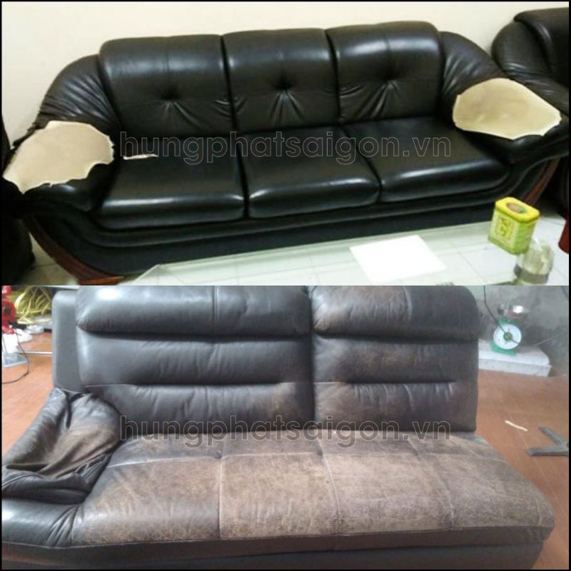 Ghế Sofa khi đã cũ kỹ nên bọc lại để làm giảm thẩm mỹ trong không gian