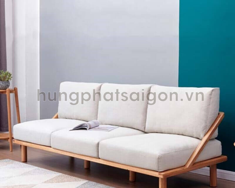 Các loại sofa văng gỗ được làm từ 2 loại gỗ chính là gỗ tự nhiên và gỗ công nghiệp.