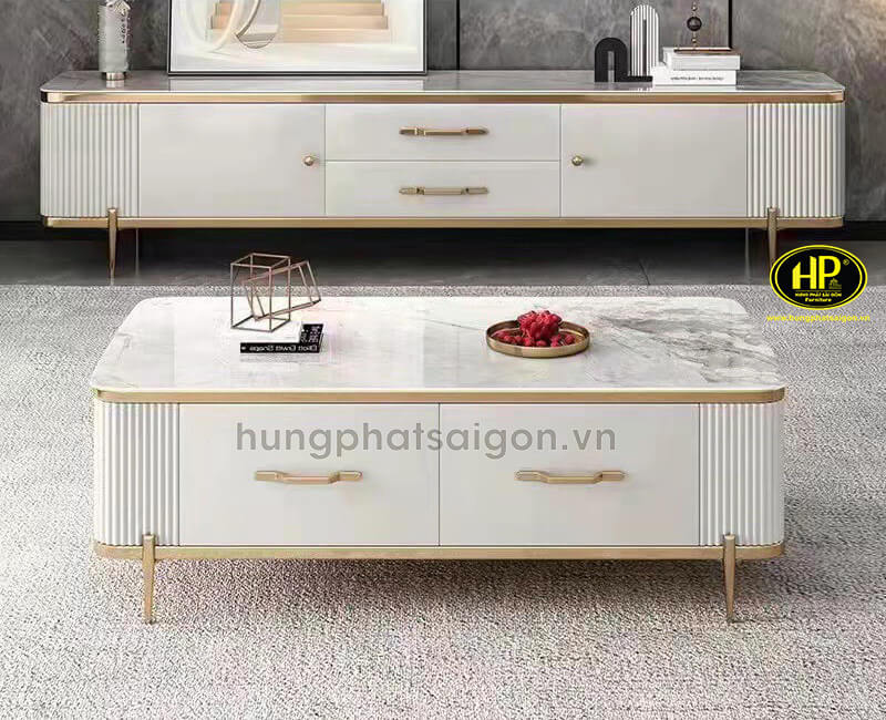 Bàn sofa mặt đá cao cấp 368