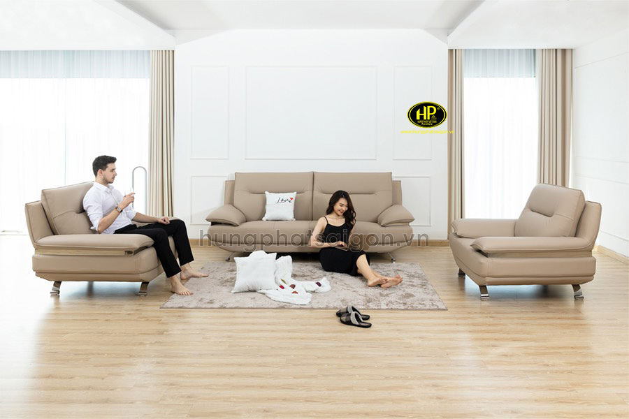 Bộ sofa da cao cấp H-204