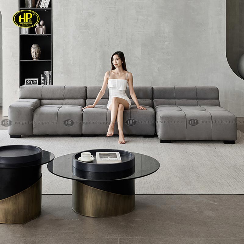 sofa góc nhập khẩu H-111