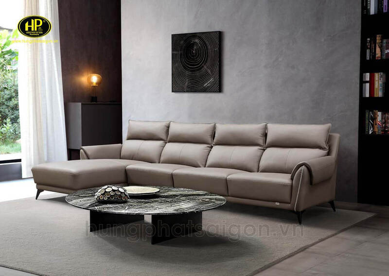 Ghế Sofa Da Góc L Nhập Khẩu AT-1086