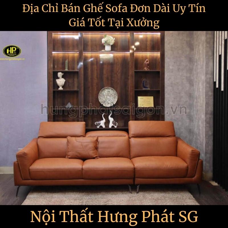 Địa Chỉ Bán Ghế Sofa Đơn Dài Uy Tín Giá Tốt Tại Xưởng