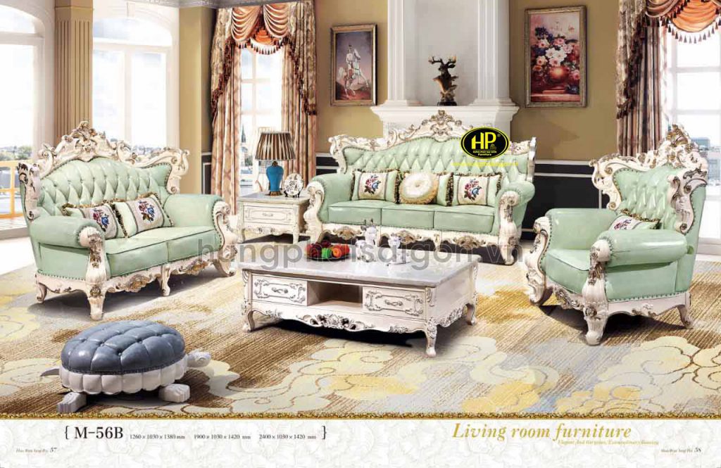 sofa cổ điển sang trọng M-56B