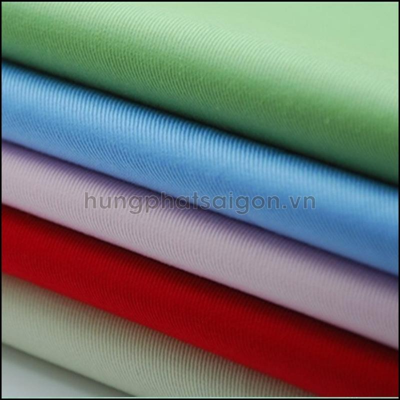 Vải cotton Linen tưng mình gân dầy vừa màu cafe sữa