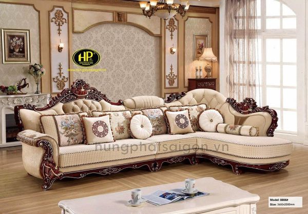 sofa tân cổ điển AT-8806