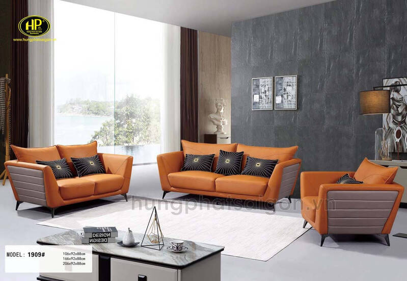 Sofa Băng Da Cao Cấp Nhập Khẩu TP-1909