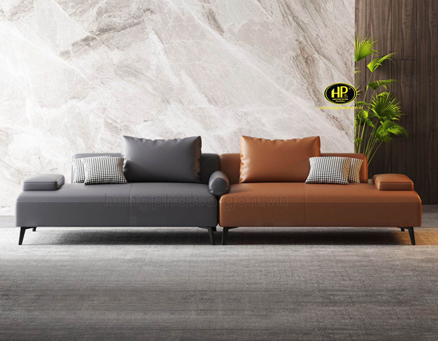 sofa băng cao cấp H-189