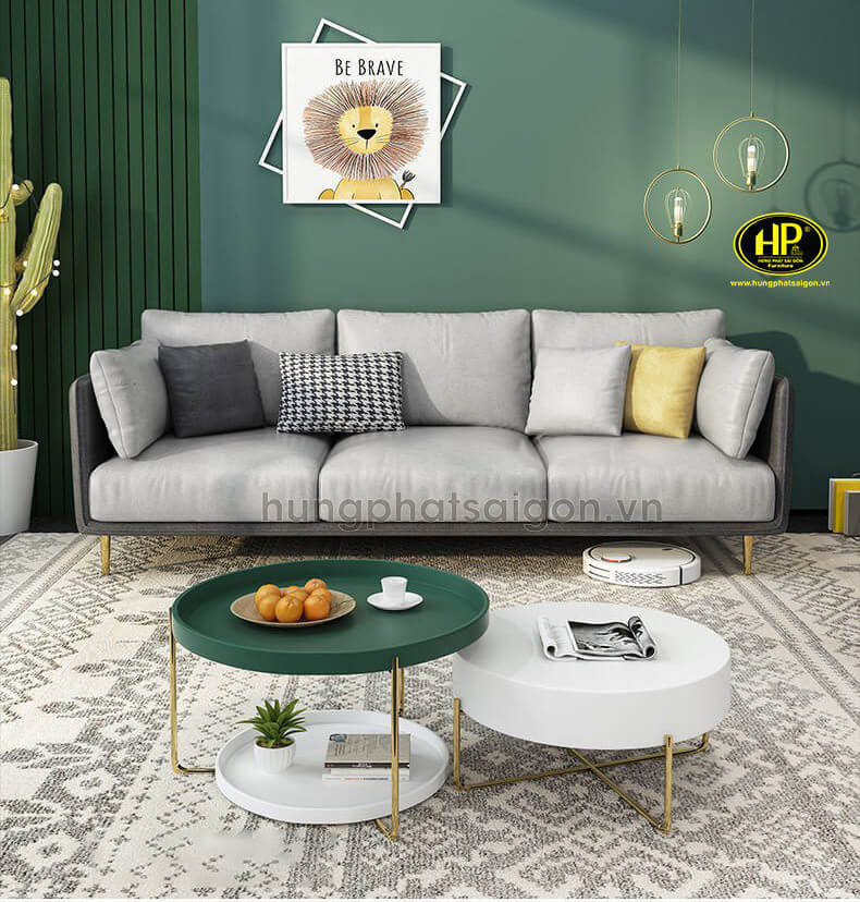 Sofa băng vải cao cấp hiện đại H-219