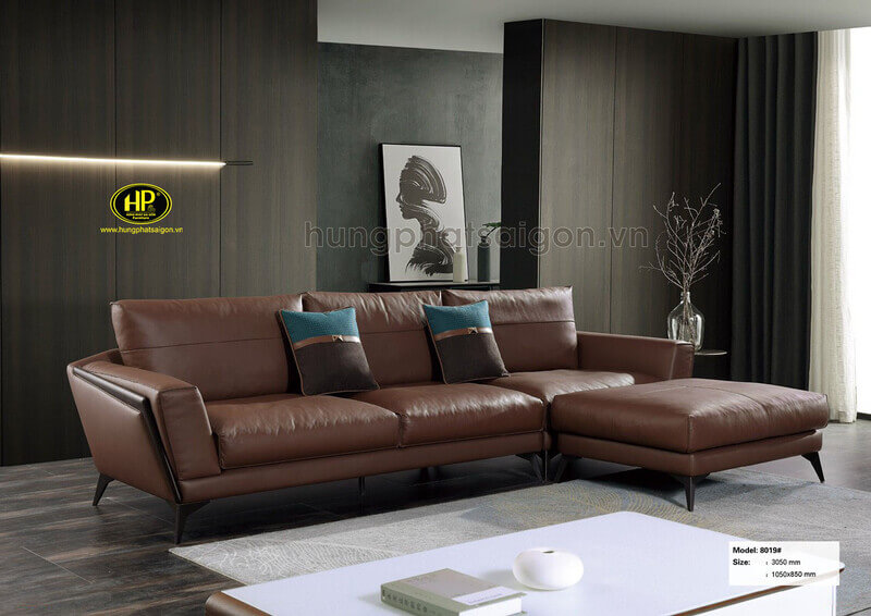 Sofa da bò cao cấp nhập khẩu AT-8019