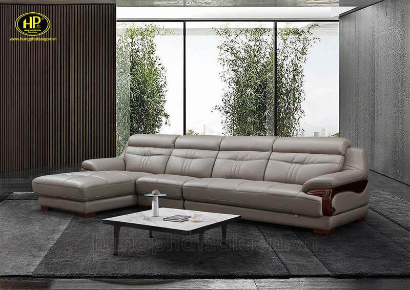 Sofa Da Cao Cấp Góc L Nhập Khẩu AT-729