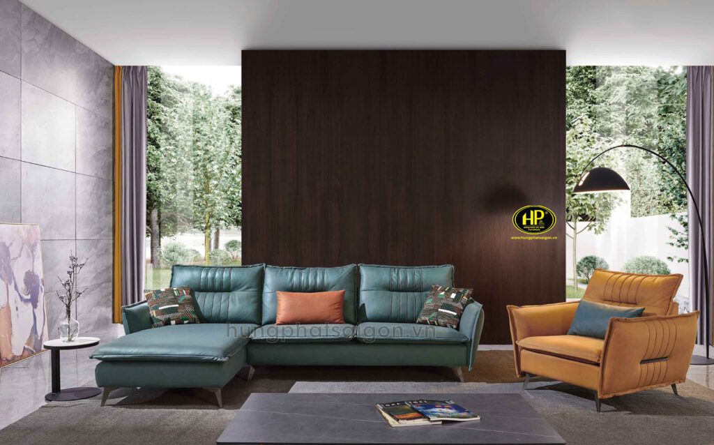 Sofa da cao cấp nhập khẩu AT-9005