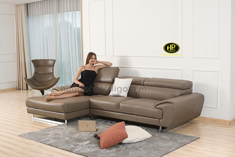 Sofa da góc cao cấp HD-75