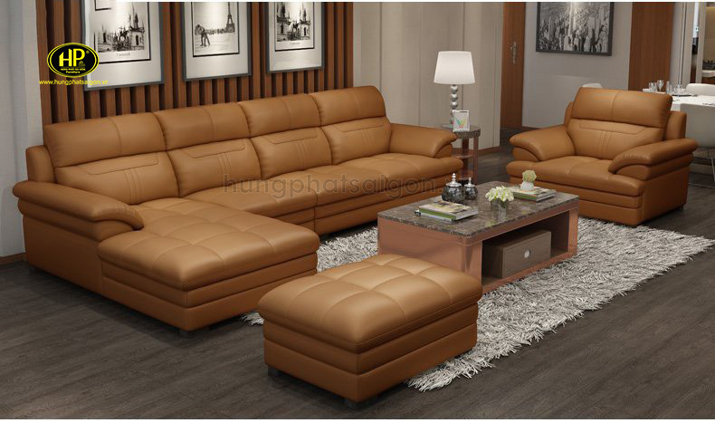 Sofa da cao cấp nhập khẩu HD-57