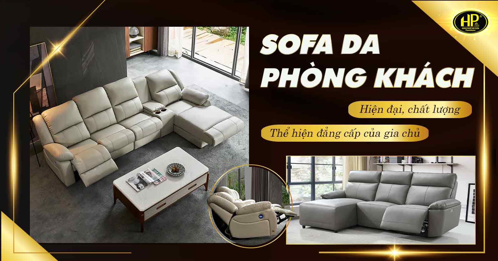 Sofa da nhập khẩu