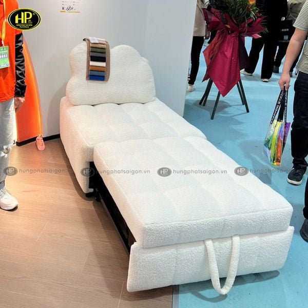 Sofa giường vải lông cừu G-38