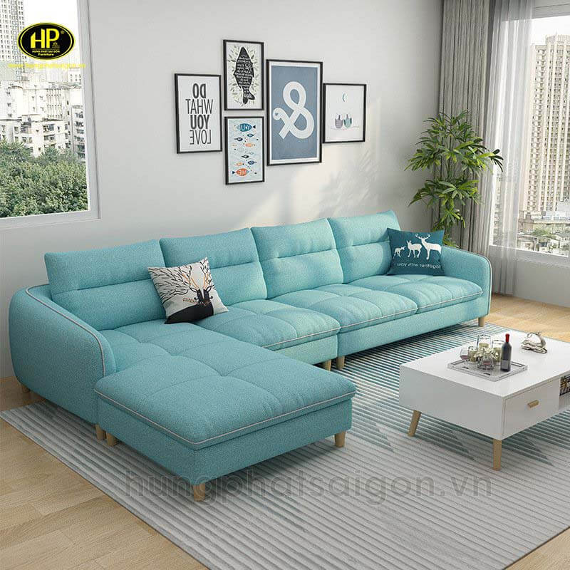 Sofa Góc Bằng Vải Bố Cao Cấp H-280