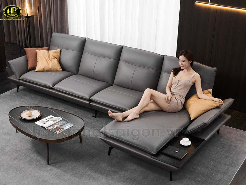 sofa góc vải cao cấp H-283