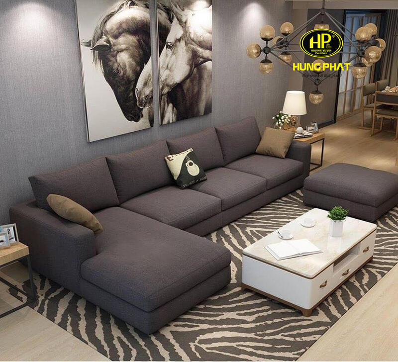 Sofa góc vải cao cấp H-278