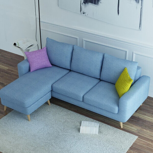 Sofa Góc Vải Mẫu Mới H-309A