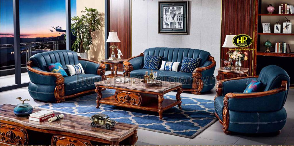 ghế sofa tân cổ điển cao cấp nhập khẩu