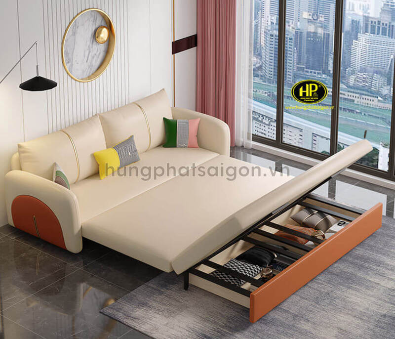 Sofa giường đa năng kéo ra thành giường hiện đại GK-K004