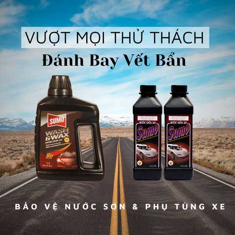 Chăm Sóc Xe Của Bạn Như Chuyên Gia với Nước Rửa Xe Sumo