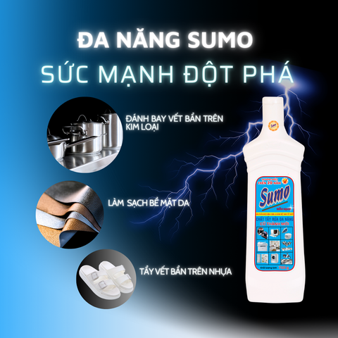 Chất Tẩy Đa Năng Sumo Được Sản Xuất Như Thế Nào?