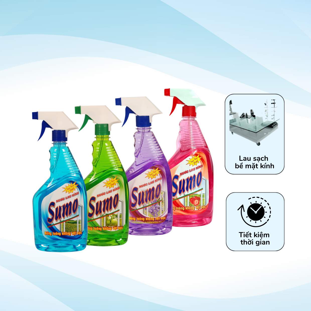 Nước Lau Kính Sumo 800ml