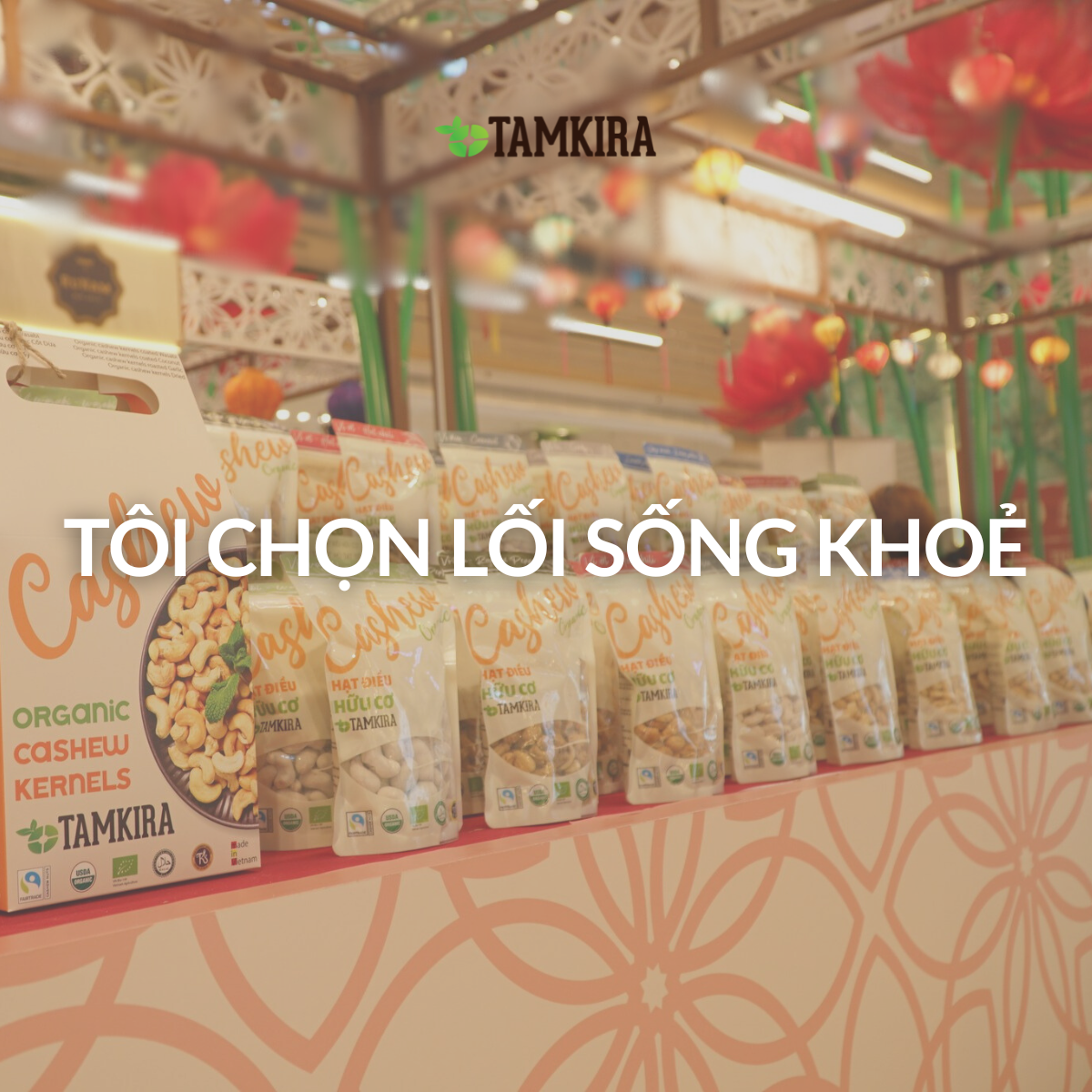 Tại sao nên chọn hạt điều hữu cơ Tamkira?