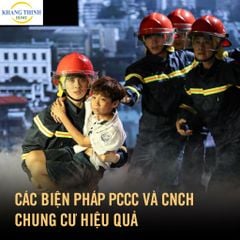 Các biện pháp PCCC & CNCH tại chung cư hiệu quả