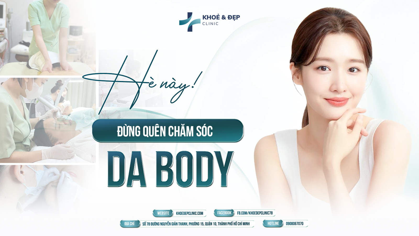 MÙA HÈ - THỬ THÁCH CỦA LÀN DA CHỊ EM MÌNH