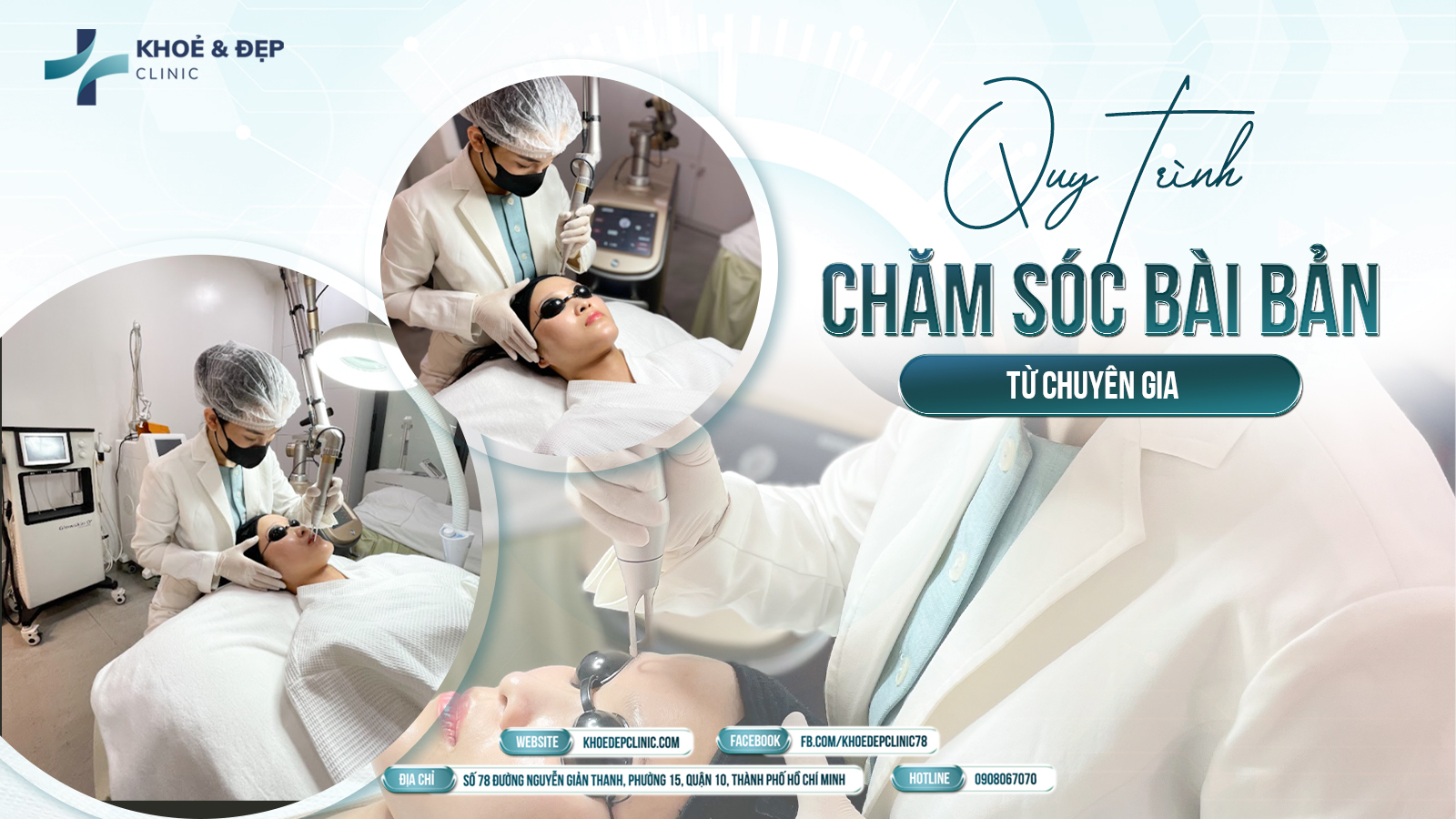 QUY TRÌNH CHĂM SÓC BẢI BẢN TỪ CHUYÊN GIA