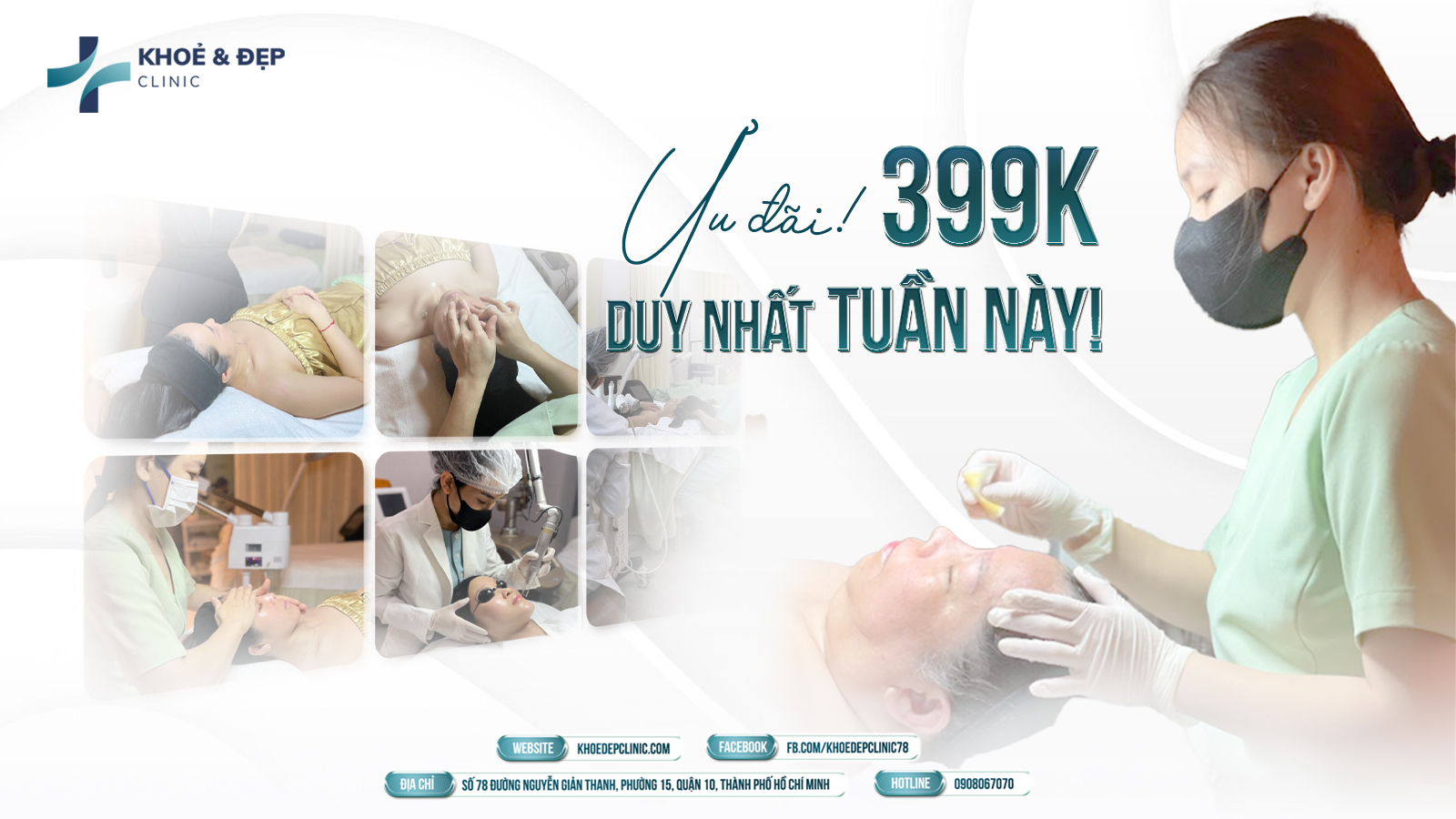 𝐂𝐨́ 𝐡𝐞̣𝐧 𝐜𝐮̀𝐧𝐠 𝐧𝐡𝐚𝐮 𝐭𝐚̣𝐢 𝐂𝐋𝐈𝐍𝐈𝐂 – 𝐜𝐡𝐢̉ 𝟑𝟗𝟗𝐤 𝐜𝐡𝐨 𝐦𝐨̣̂𝐭 𝐥𝐚̂̀𝐧 𝐜𝐡𝐚̣𝐦 đ𝐞̂́𝐧 𝐯𝐞̉ đ𝐞̣𝐩 𝐯𝐚̀ 𝐬𝐮̛̣ 𝐲𝐞̂𝐮 𝐭𝐡𝐮̛𝐨̛𝐧𝐠...