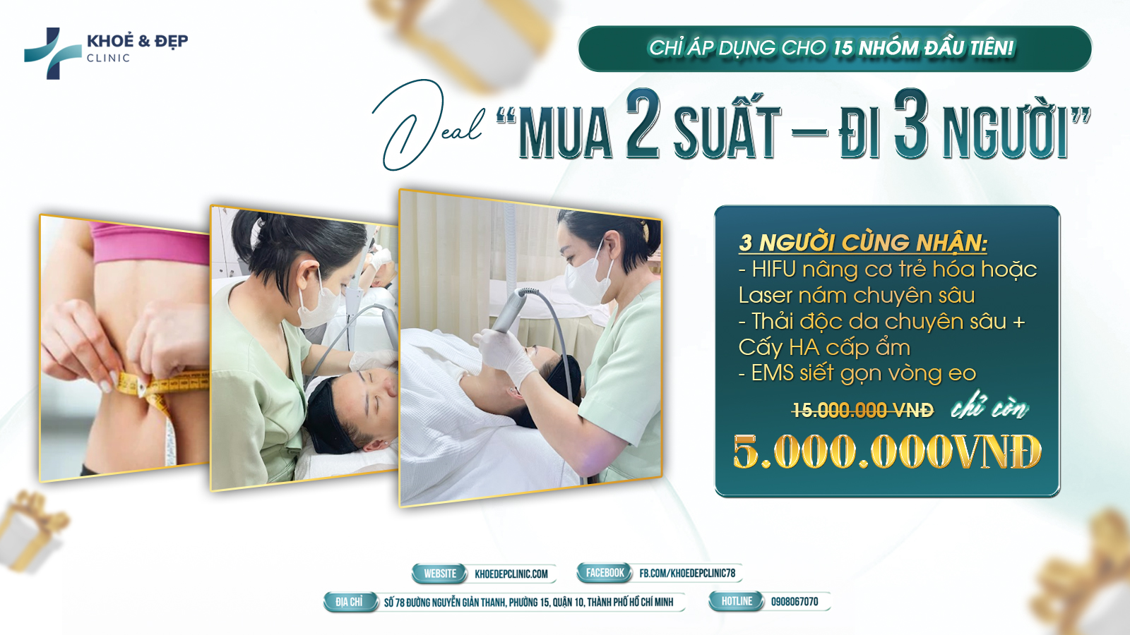 DEAL CSO 1 KHÔNG 2 - MUA 2 SUẤT, ĐI 3 NGƯỜI!