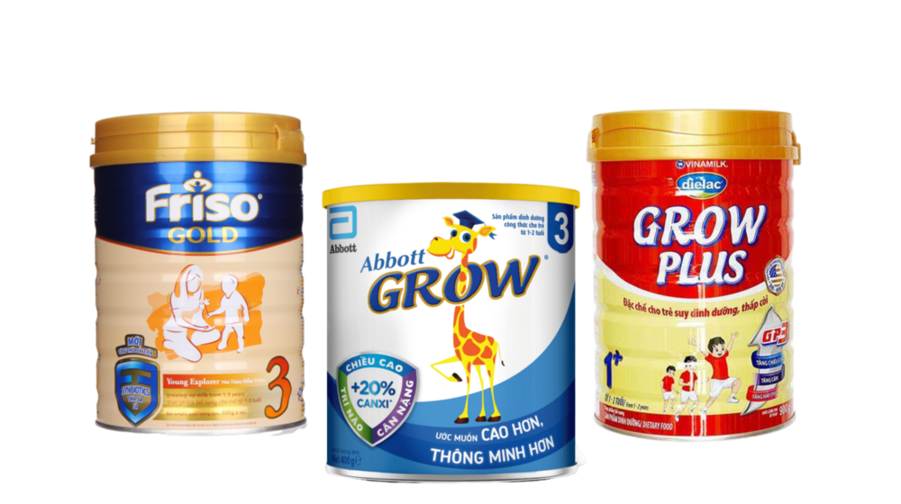 Top 5 sữa tăng chiều cao cho bé dưới 1 tuổi tốt nhất hiện nay